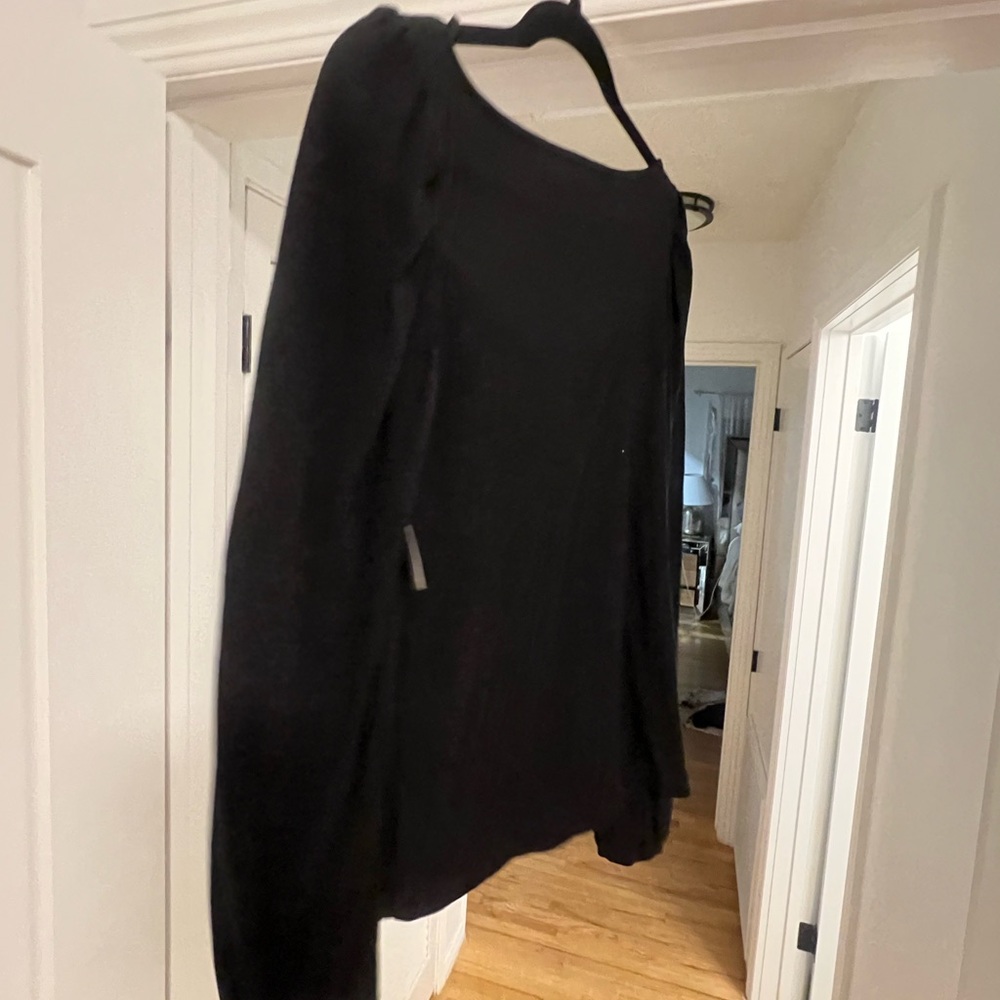 Mixit Black Off-the-Shoulder Sweater